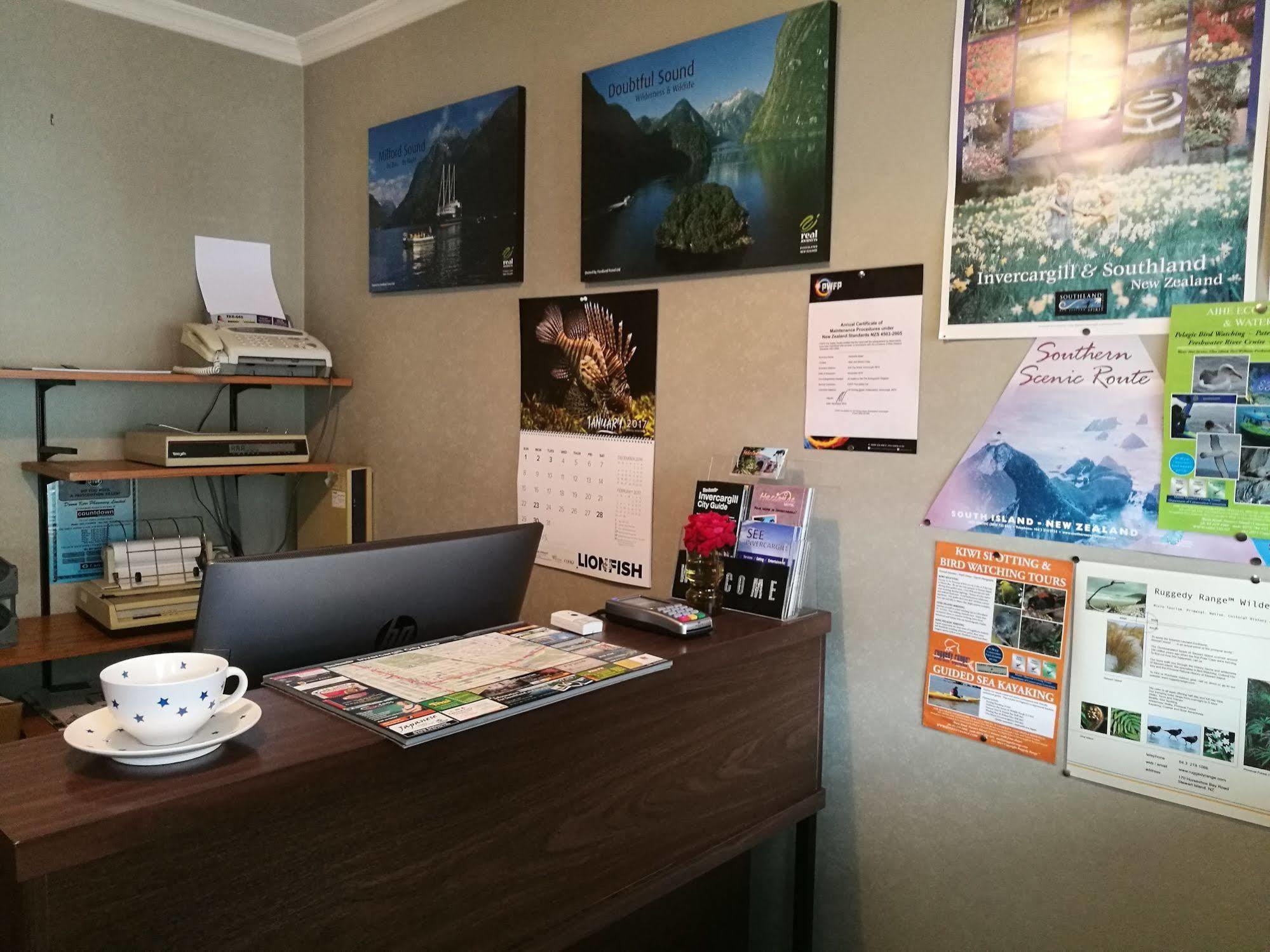 Hacienda Motel อินเวอร์คาร์กิลล์ ภายนอก รูปภาพ